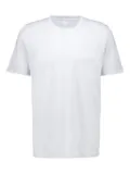 120% Lino linen crew-neck T-shirt - White