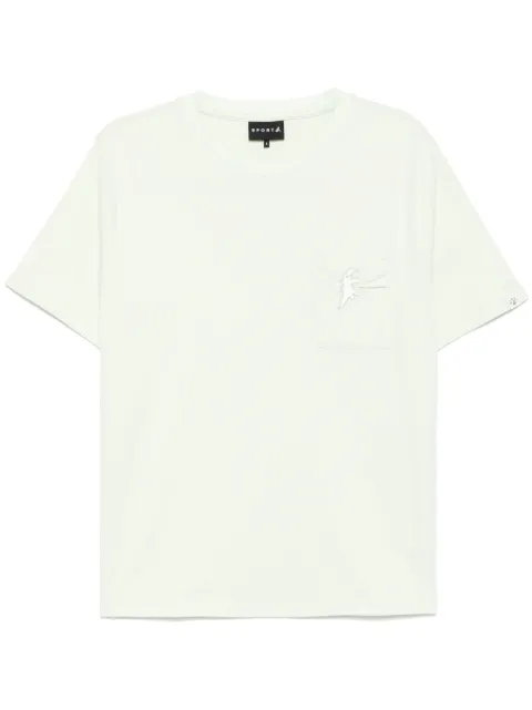 SPORT b. by agnès b.  Biting Dino pocket T-shirt