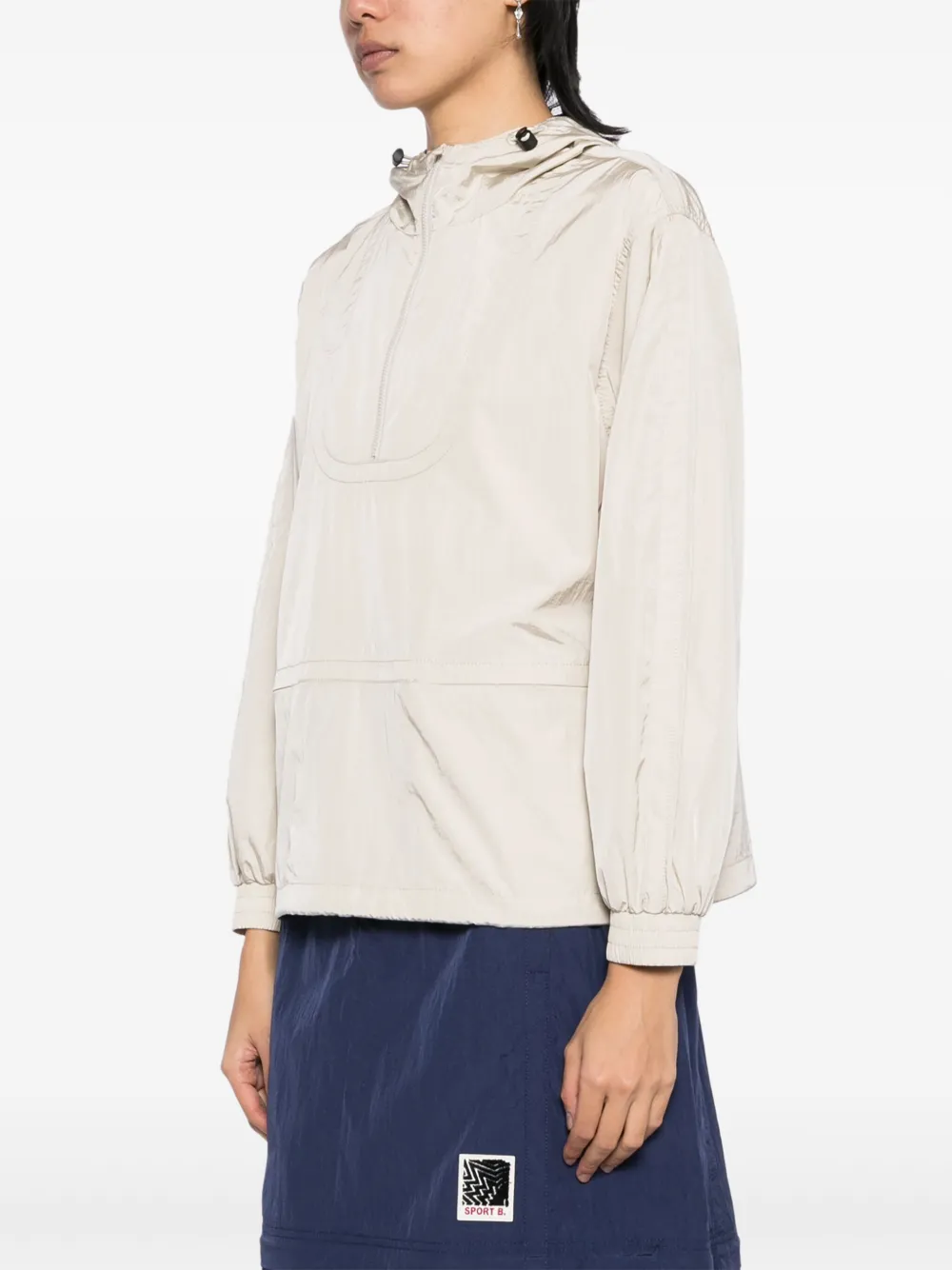  Sport B. By Agnès B. Mesh-lining Jacket - Neutrals 