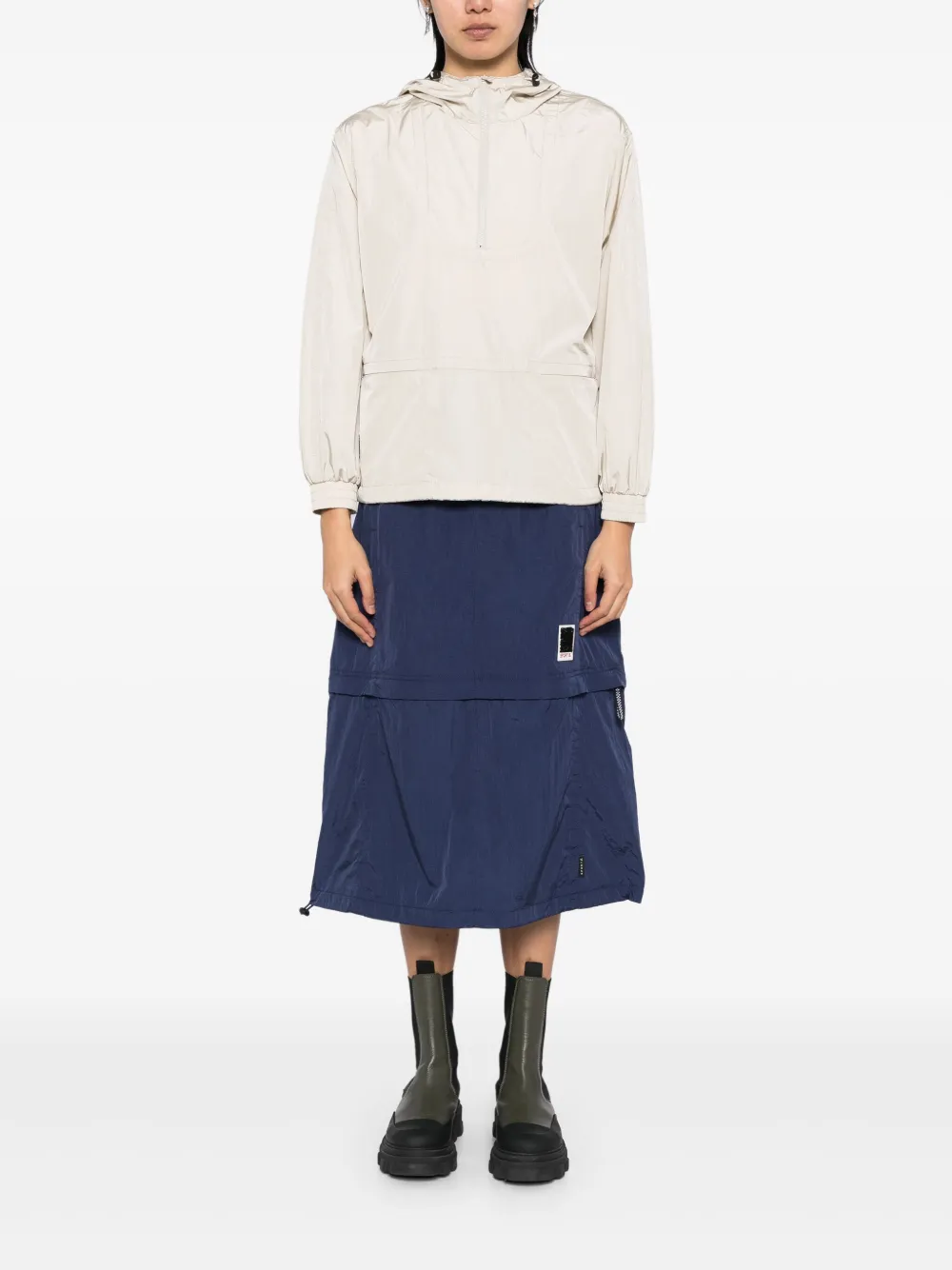 SPORT b. by agnès b.  mesh-lining jacket | Oversized Jackets | Image 2