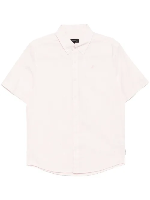 Chemise rayée à motif dinosaure brodé - SPORT b. by agnès b. - Modalova