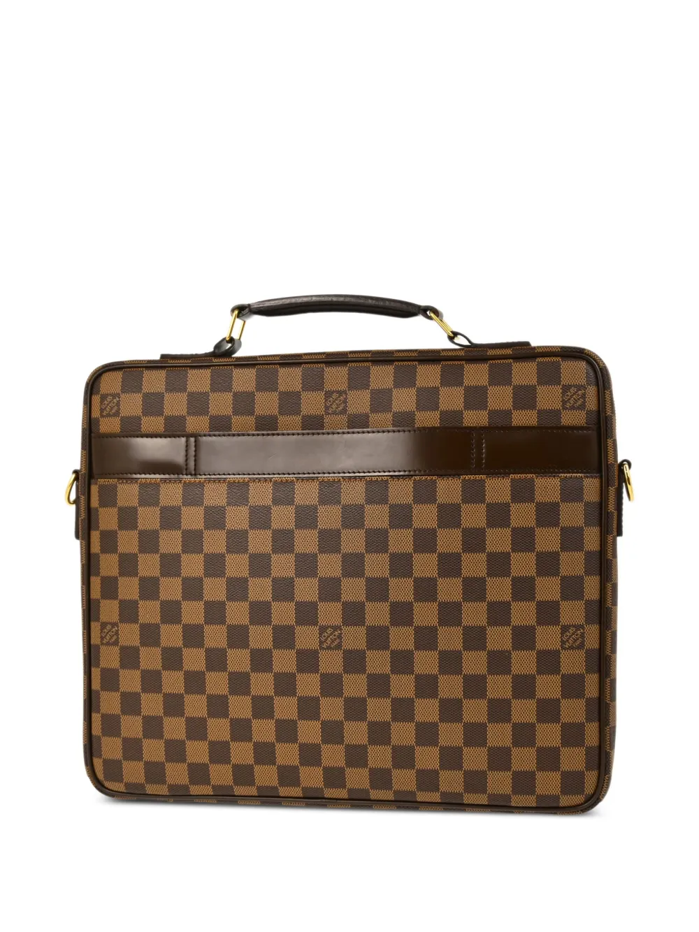 Louis Vuitton Pre-Owned 2008 Savana laptoptas - Bruin