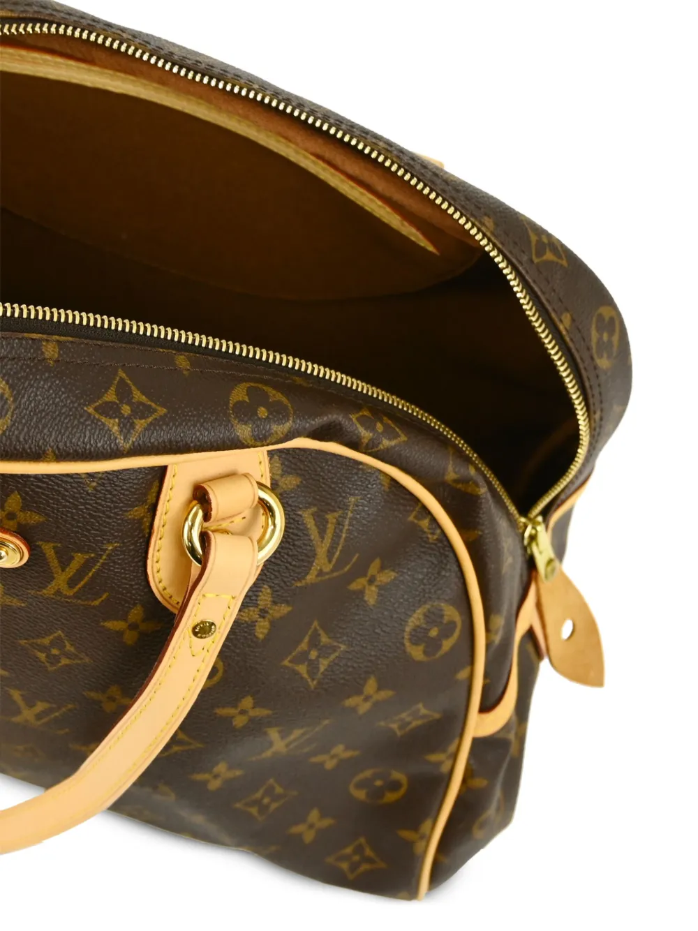 Pre-owned Louis Vuitton 2008 Montorgueil Gm Tote Bag In Brown