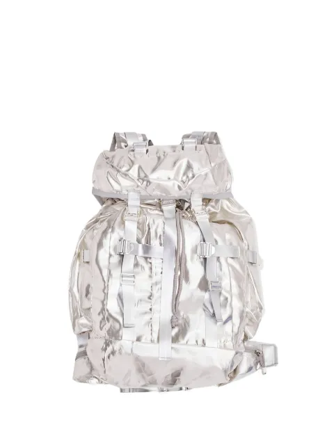 Junya Watanabe metallic drawstring backpack