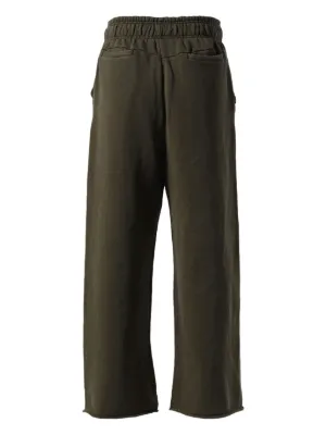 パンツ ENTIRE STUDIOS ORGANIC COTTON MILITARY GREEN FLARED TROUSERS ENTIRE STUDIOS Pants for Women - Shop on FARFETCH