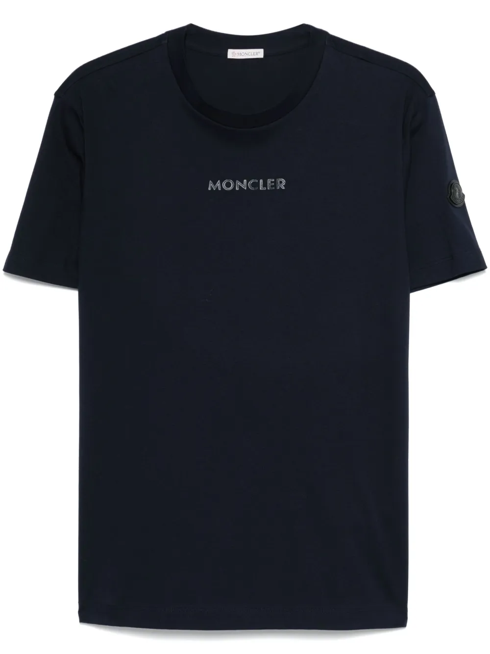 Moncler 短袖T恤 | 蓝色 | Image 1