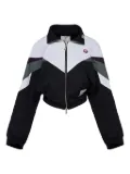 Maison MIHARA YASUHIRO colour-block cropped jacket - Black