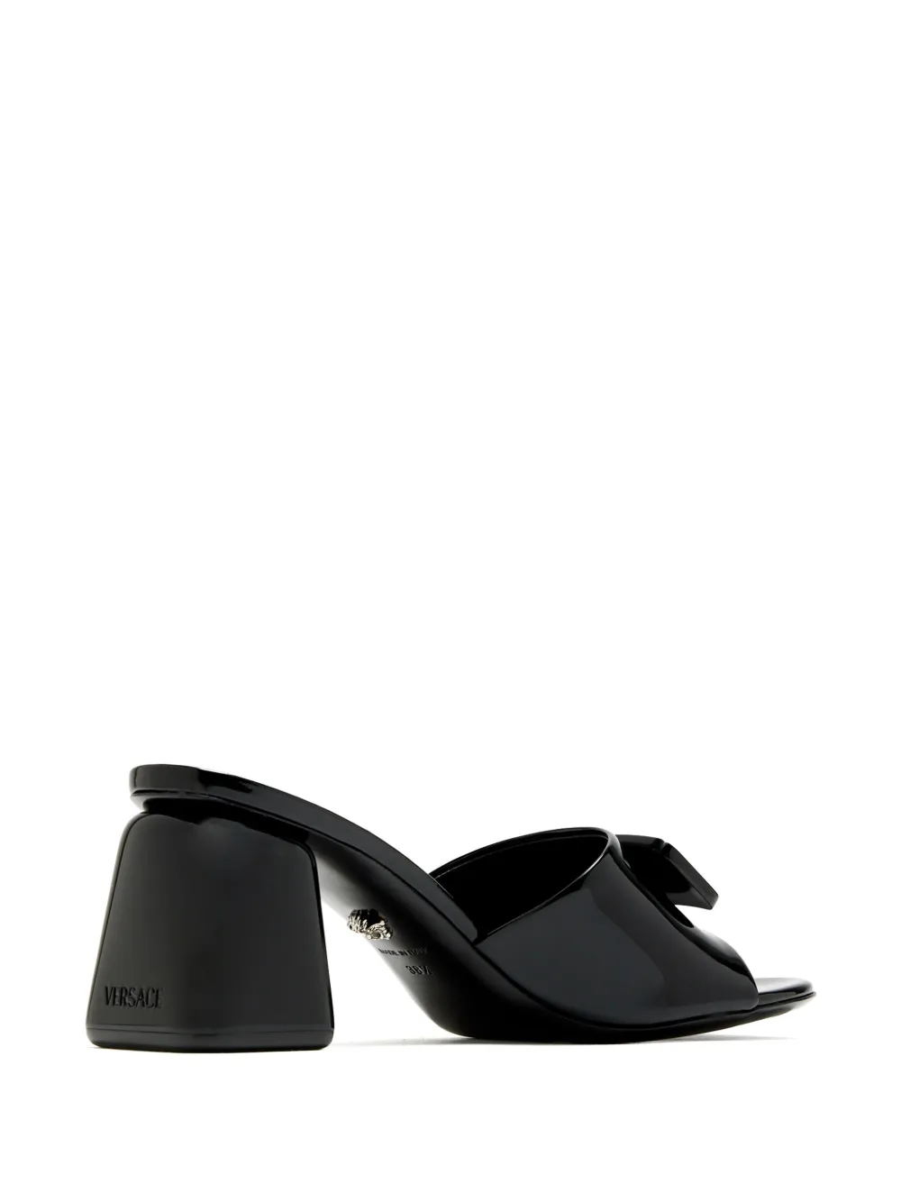 Versace 70mm appliqué mules Black