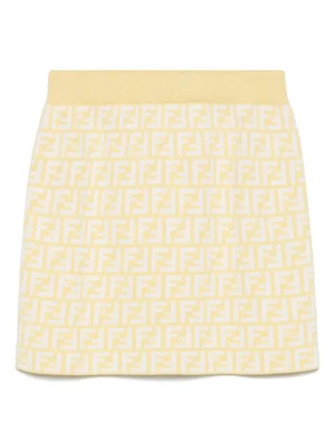 Fendi Kids FF-motif skirt 