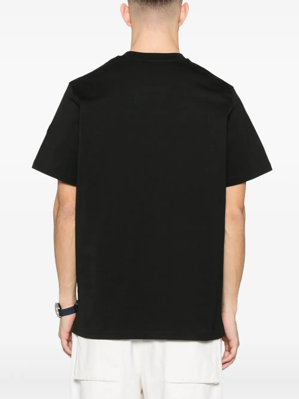 Moncler T-shirt met korte mouwen Zwart
