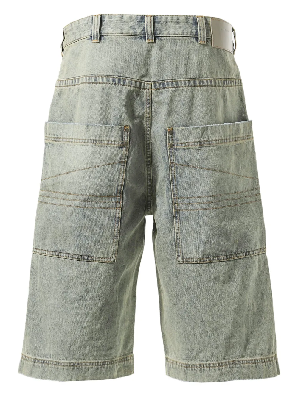 ENTIRE STUDIOS denim shorts - Blauw