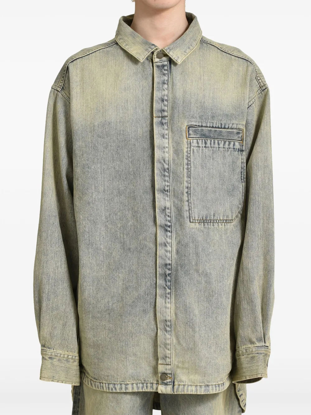 ENTIRE STUDIOS Herculean shirt - Blauw