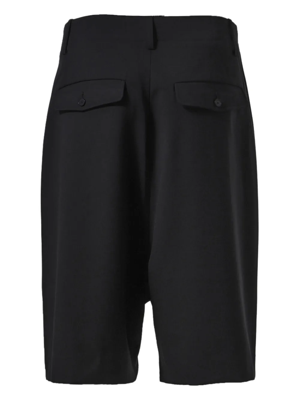 ENTIRE STUDIOS pleat-detail shorts - Zwart