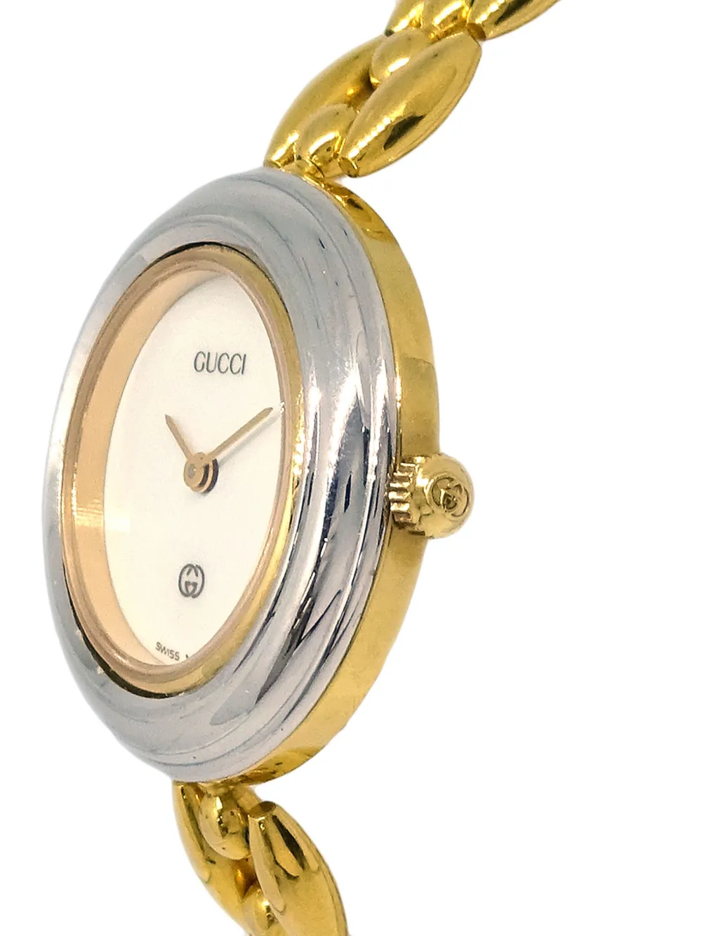 Gucci Pre-Owned 1990-2000s Chameleon 25 mm horloge - Wit