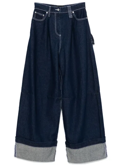 Simone Rocha wide puddle jeans