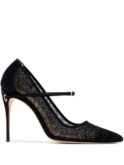 Jennifer Chamandi 105mm Lorenzo pumps