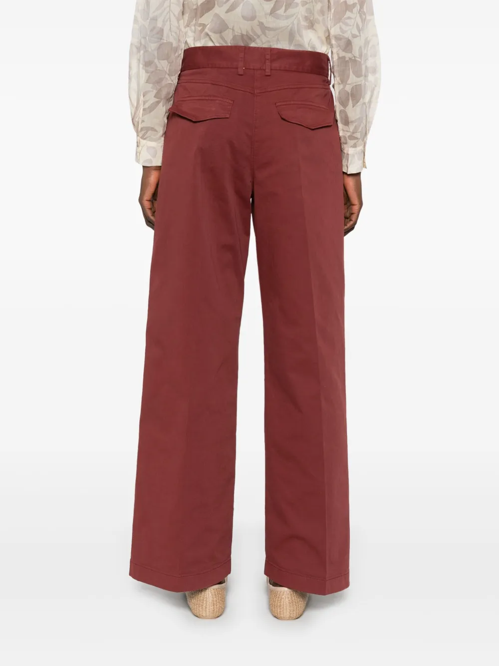 FORTE FORTE GABARDINE TROUSERS