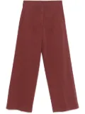 Forte Forte gabardine trousers - Red