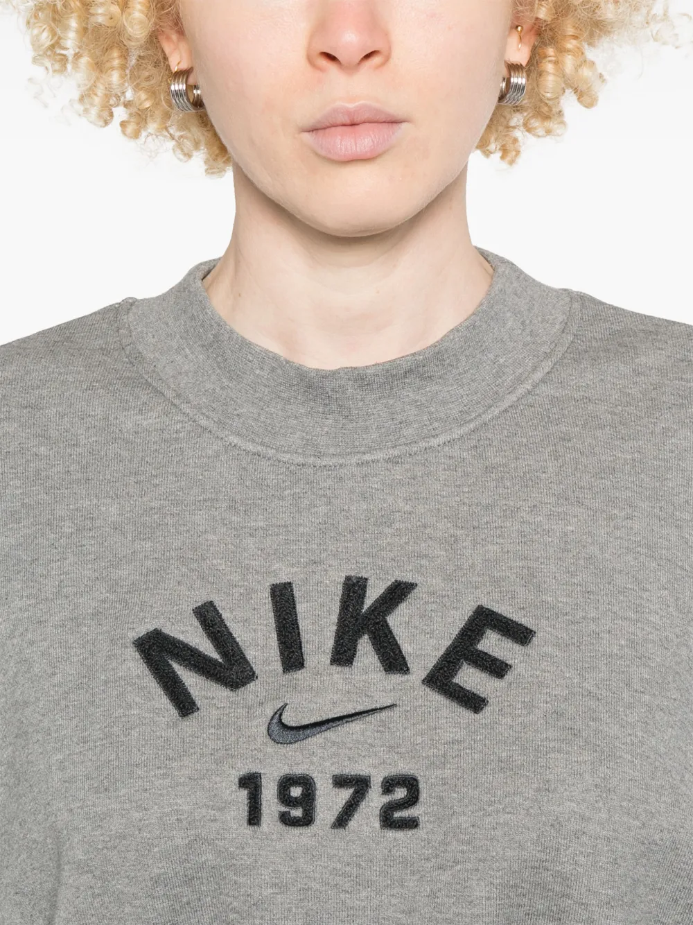 Nike Cropped top Grijs