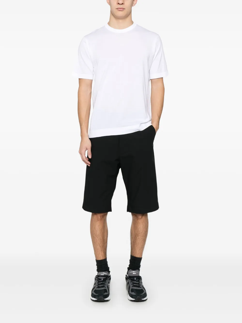 John Smedley Lorca T-shirt - Wit