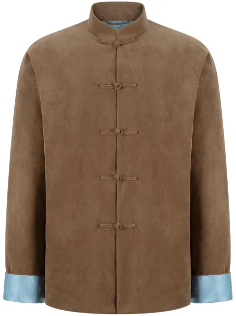 Shanghai Tang patterned reversible jacket