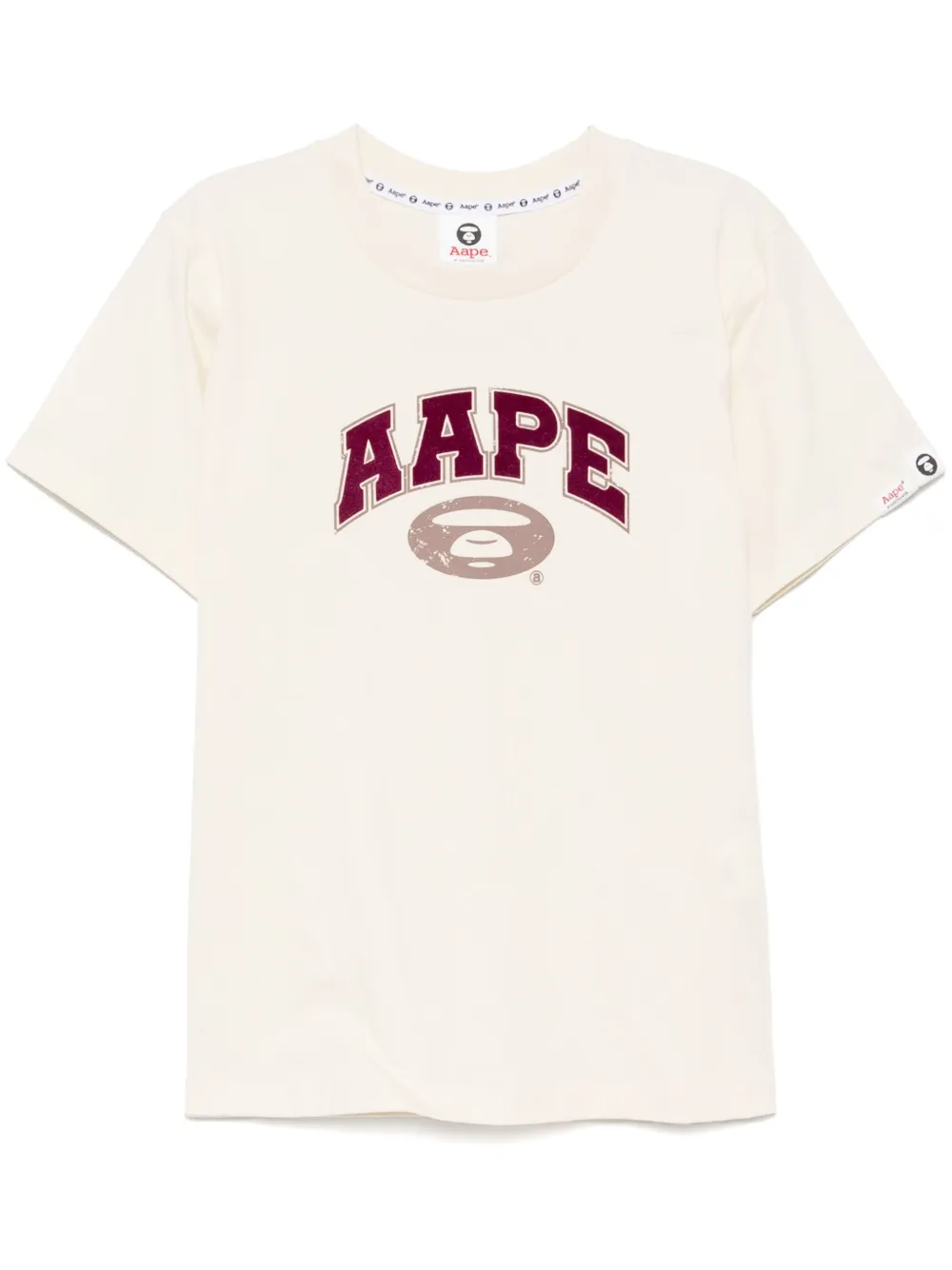 AAPE BY *A BATHING APE® playera con logo estampado | neutro | Image 1