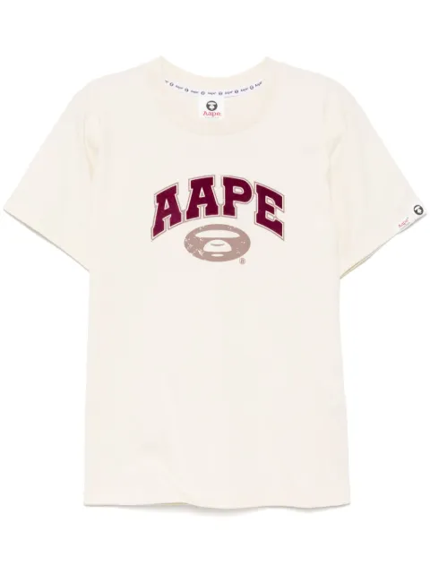 AAPE BY *A BATHING APE® playera con logo estampado