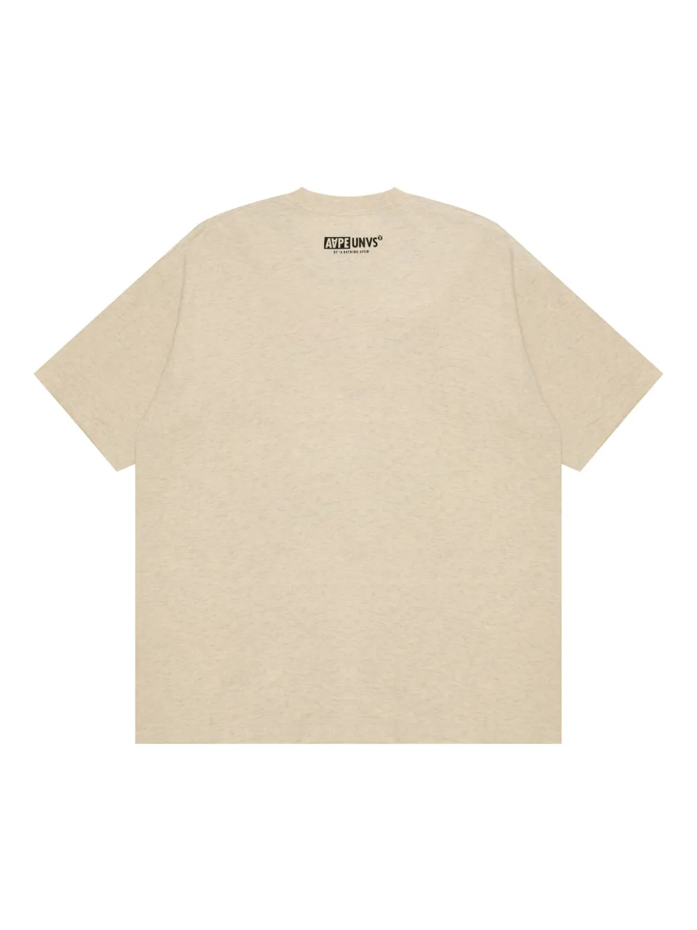 AAPE BY *A BATHING APE logo-print T-shirt - Beige