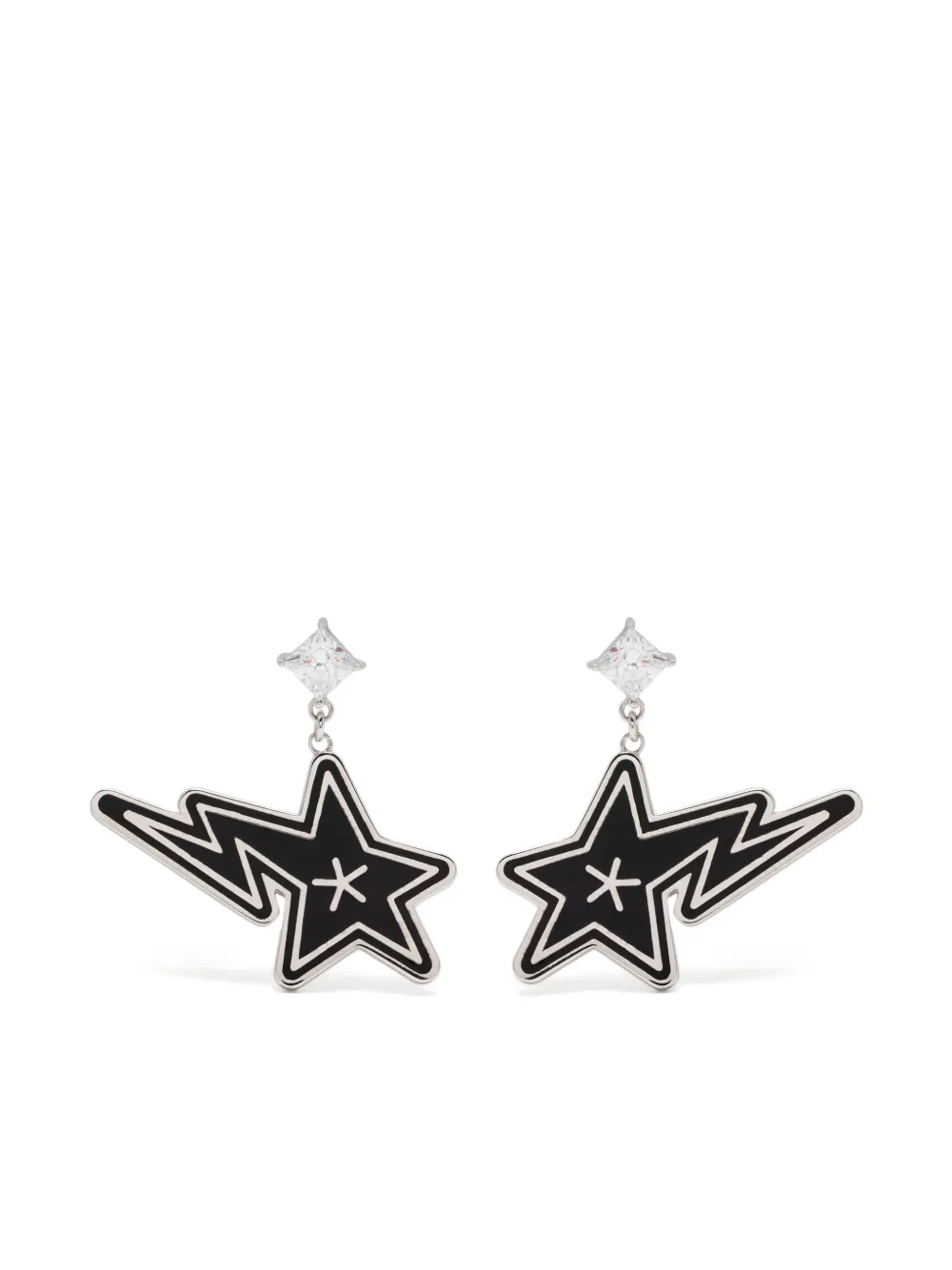 BAPY BY *A BATHING APE® Sta earrings | Silver | Image 1
