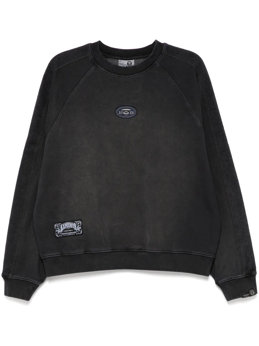 AAPE BY *A BATHING APE® sudadera con parche | negro | Image 1