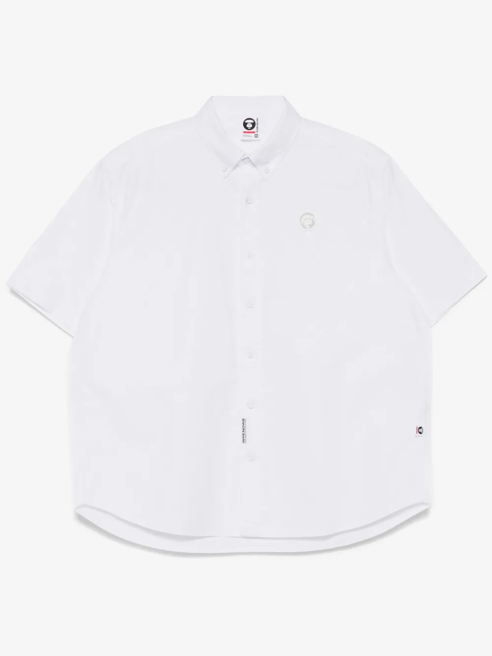 AAPE BY *A BATHING APE® AAPENOW moonface-logo shirt | White | Image 1