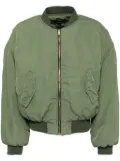 We11done puff bomber jacket - Green