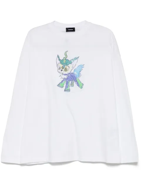 We11done monster drawing T-shirt