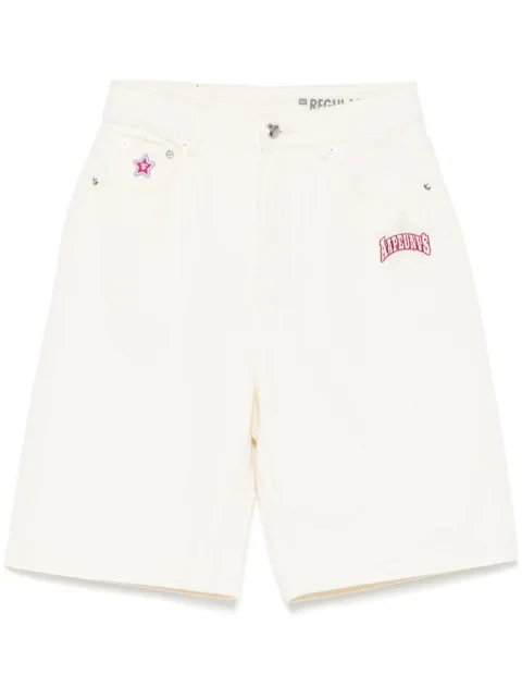 AAPE BY *A BATHING APE® logo-embroidered shorts