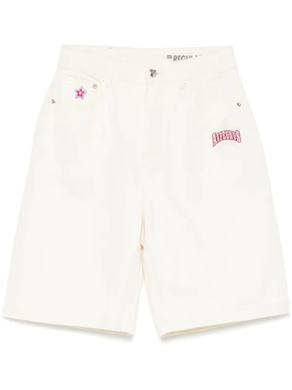 【新品未使用】 × BAPE FBショーツ ホワイト 正規品 A BATHING APE® ショートパンツ | ホワイト | FARFETCH JP