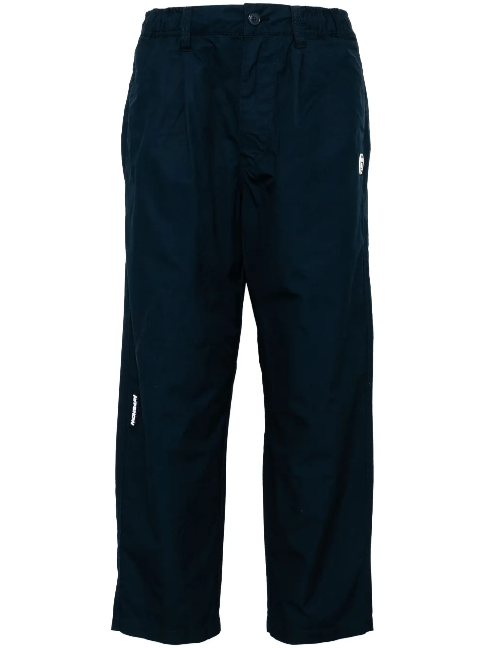 AAPE BY *A BATHING APE® pantalon à patch logo | bleu | Image 1