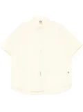 AAPE BY *A BATHING APE® logo-patch shirt - Yellow