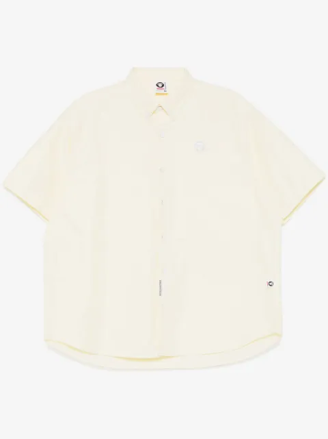 AAPE BY *A BATHING APE® logo-patch shirt