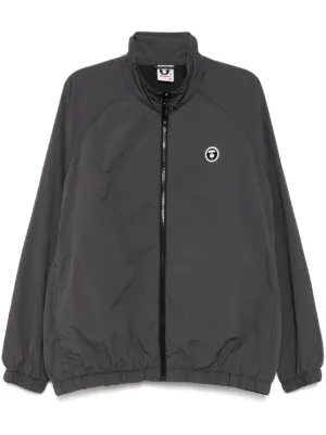 Comme Des Garçons Play x K-Way Zipped Hooded Jacket | Black | FARFETCH