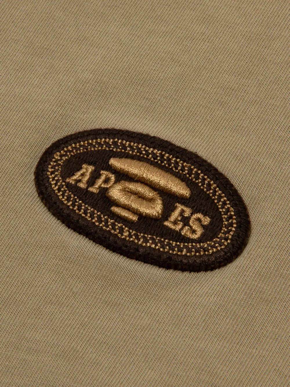 AAPE BY *A BATHING APE T-shirt met logoprint Bruin