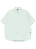 AAPE BY *A BATHING APE® AAPENOW moonface-logo shirt - Green