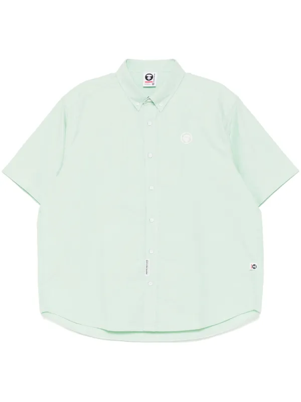 AAPE BY *A BATHING APE® AAPENOW ムーンフェイスロゴ シャツ