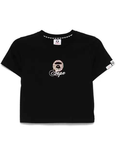 AAPE BY *A BATHING APE® logo-print T-shirt