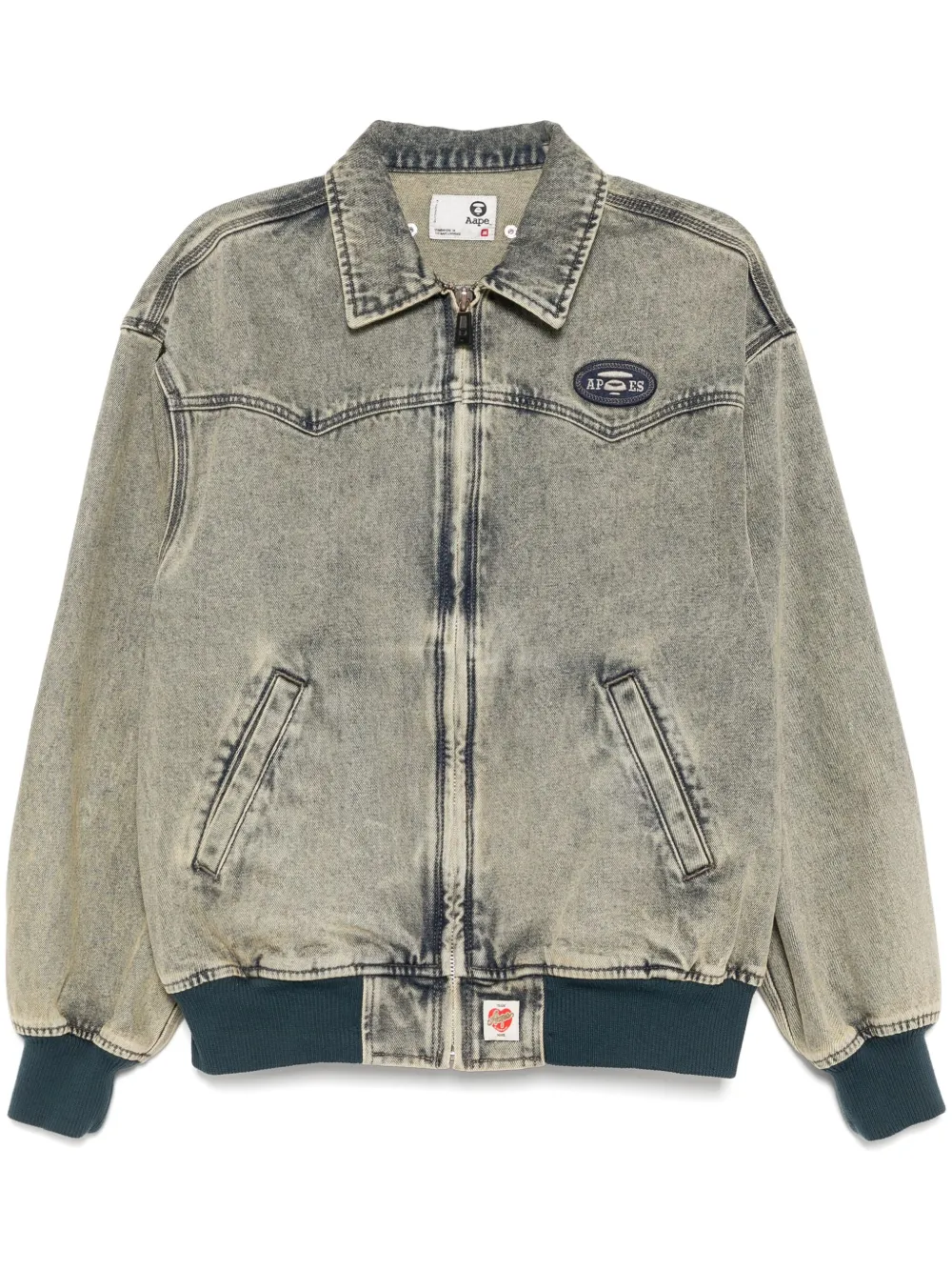 AAPE BY *A BATHING APE® AAPEUNVS zip-up jacket | Blue | Image 1