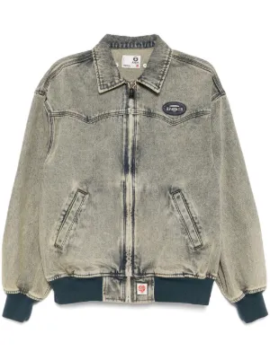 AAPE BY *A BATHING APE® Denim Jackets for Men - Shop Now on AAPE BY *A BATHING APE® Denim Jackets for Men - Shop Now on