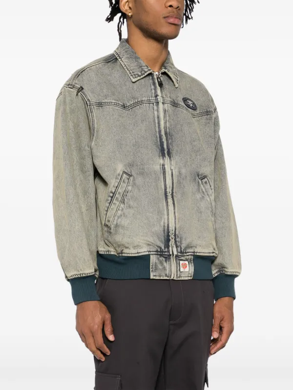 AAPE BY *A BATHING APE® AAPEUNVS zip-up Jacket | Blue | FARFETCH