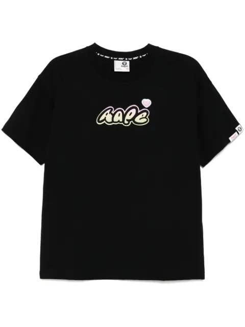 AAPE BY *A BATHING APE® logo-print T-shirt