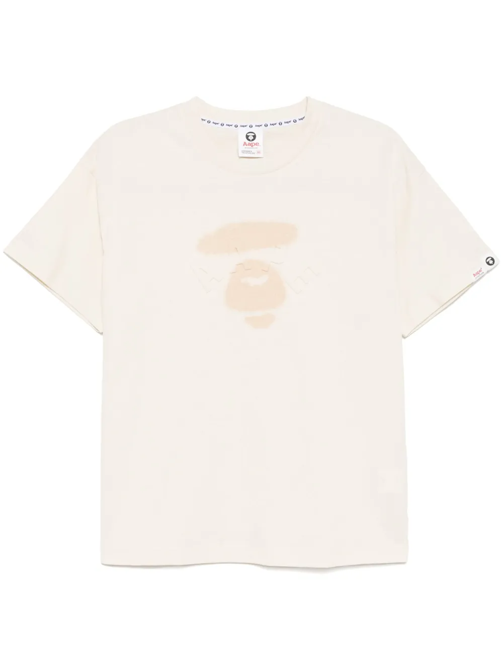 AAPE BY *A BATHING APE® playera con logo estampado | neutro | Image 1