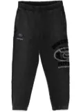 AAPE BY *A BATHING APE® patched track pants - Black