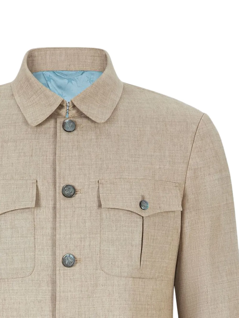 Shanghai Tang button-up shirt jacket | Shirt Jackets | Image 2
